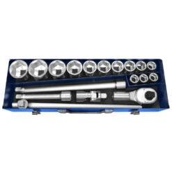 Expert By Facom 20 Piece 3/4" Drive Socket Set 19-55mm
