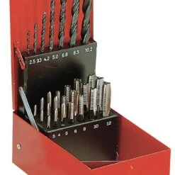 Facom 227.SJ2A Cobalt Tap And HSS Drill Bit Set. M3 - M12.