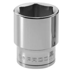 Facom S.H. Series 1/2" Drive 6 Point OGV Metric Sockets - Standard Length