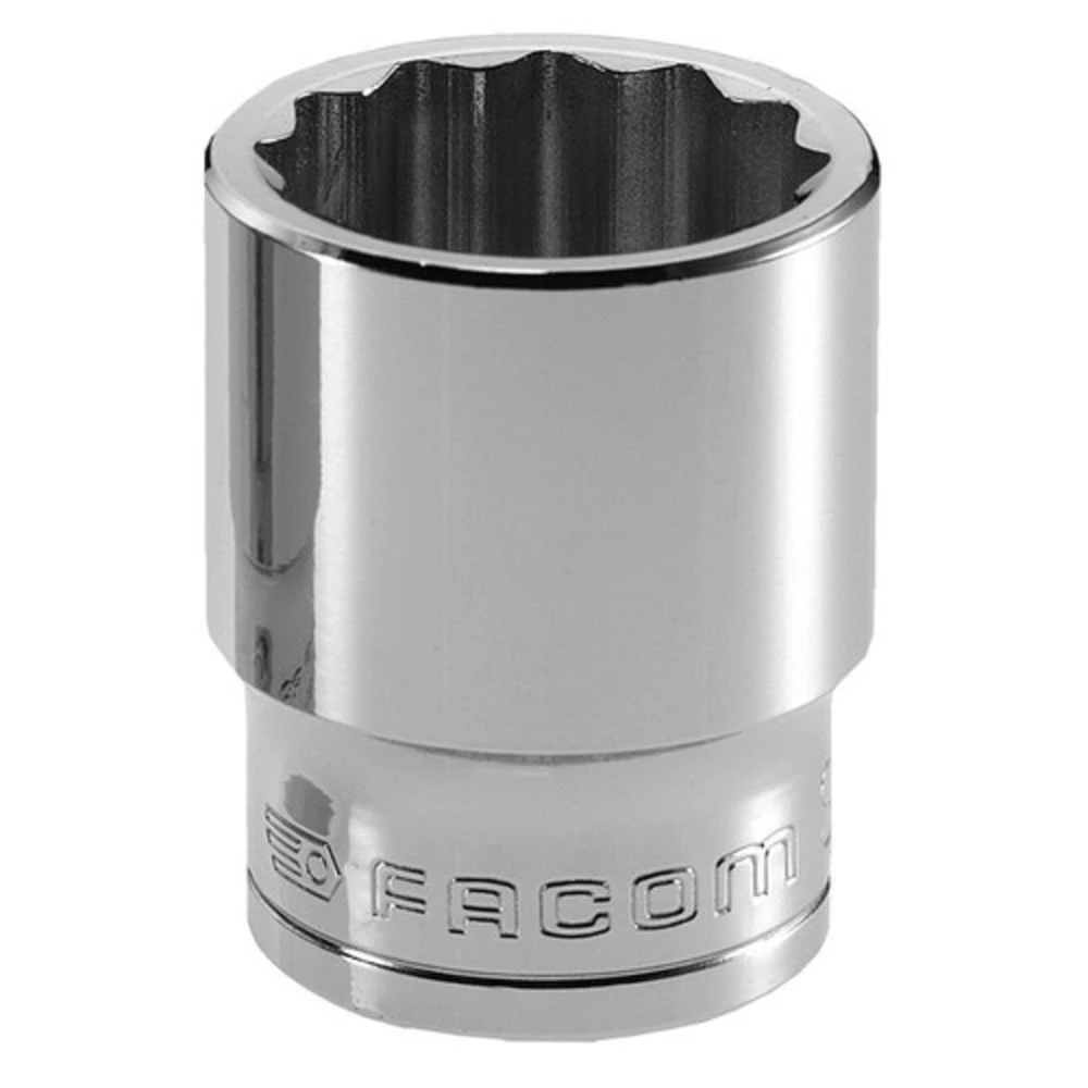 Facom S Series 1/2" Drive 12 Point OGV Imperial Sockets - Standard Length 1 Facom S Series 1/2" Drive 12 Point OGV Imperial Sockets - Standard Length