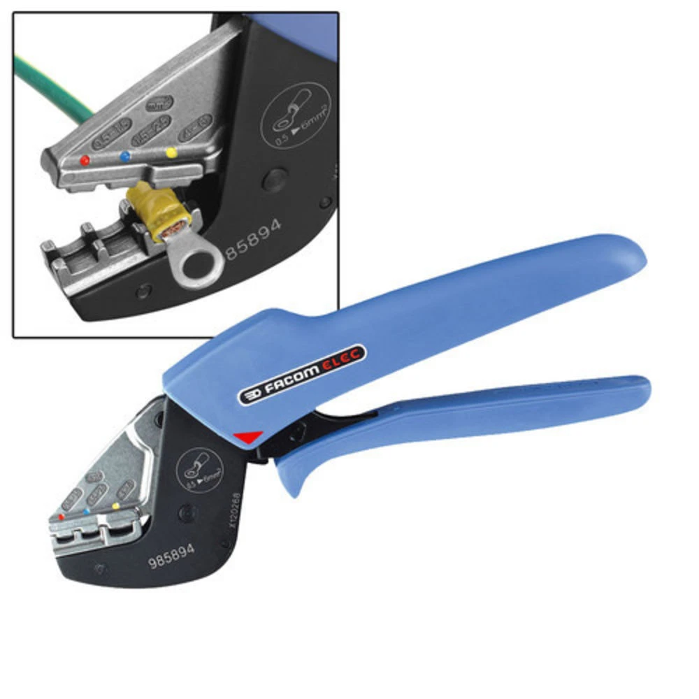 Facom 985894 Maintenance Crimping Pliers For Insulated Terminals 1 Facom 985894 Maintenance Crimping Pliers For Insulated Terminals