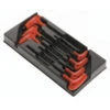 Facom MOD.84TZS 7 Piece Metric Spherical Head Hex Key Set