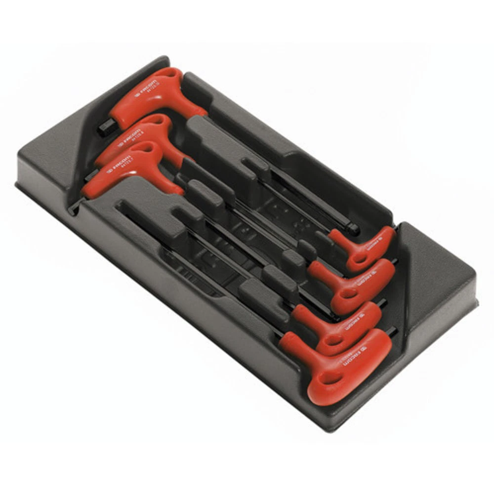 Facom MOD.84TZS 7 Piece Metric Spherical Head Hex Key Set 1 Facom MOD.84TZS 7 Piece Metric Spherical Head Hex Key Set