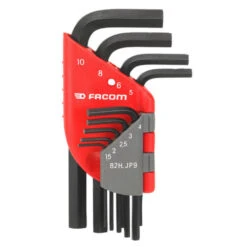 Facom 82H.JP9 JP Sleeve Set Of Metric Hexagon Keys
