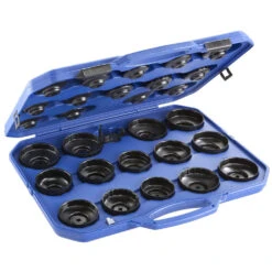 Expert By Facom E200201B - 30 Piece 3/8" Drive Oil Filter Cap Wrench Set