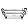 Facom 64.J4 4 Piece 10 - 19mm Ratchet Ring Spanner Set