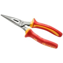 Expert By Facom E050408 Half-Round VDE Straight Nose Pliers - Insulated 1000V