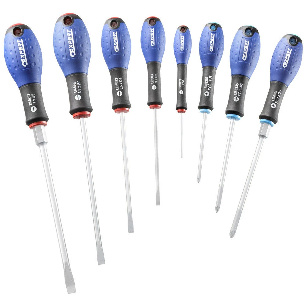 Expert By Facom E160906B - Set Of 8 Mechanic's And Electrician's Screwdrivers 1 Expert By Facom E160906B - Set Of 8 Mechanic's And Electrician's Screwdrivers