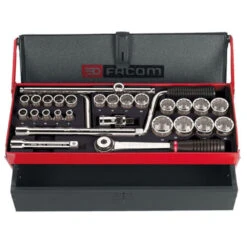 Facom S.442EP 1/2" Drive 28 Piece Metric Socket Set