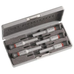 Facom AEF.J2 Case Set Of 5 Micro-Tech Screwdrivers